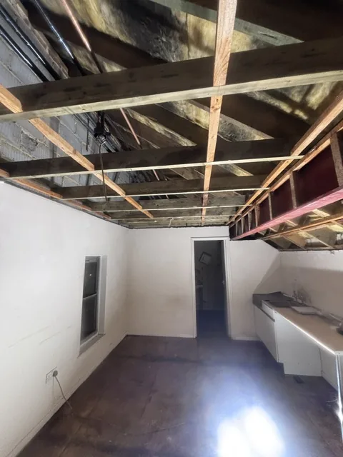 Controlled artex plasterboard strip-out in South Lambeth
