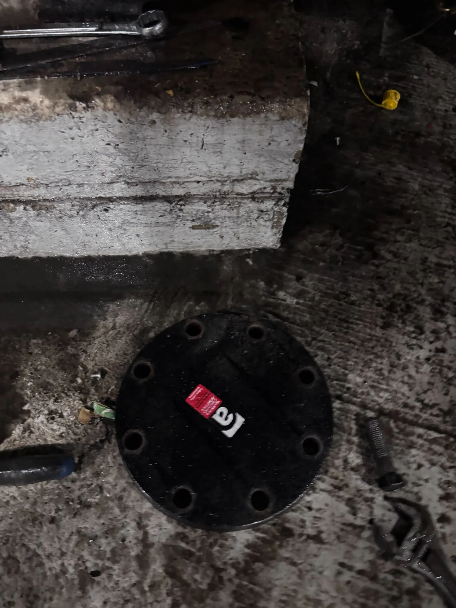 Artex scraping from a concrete ceiling during South Lambeth refurbishment