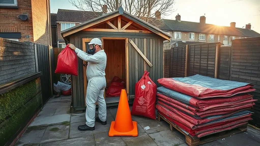 Garage & Shed Roof Removal in South Lambeth — HSE-licensed specialists
